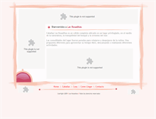 Tablet Screenshot of lasrosaditas.com.ar